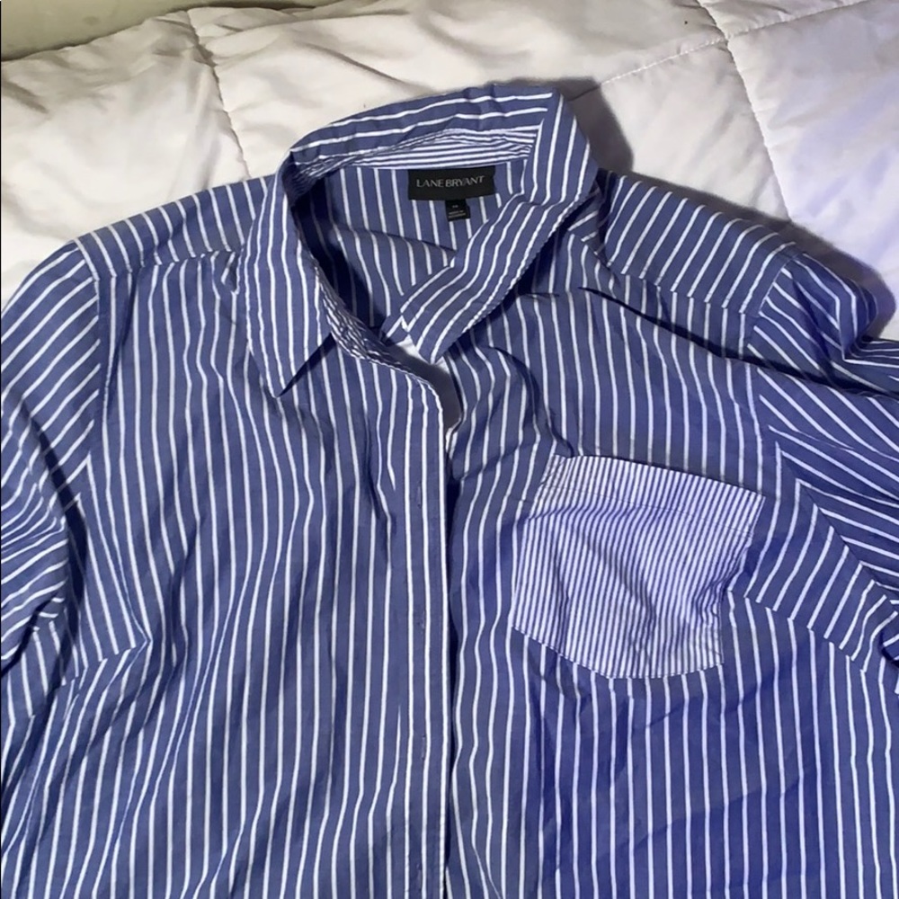 Striped Shirt (Lane Bryant)